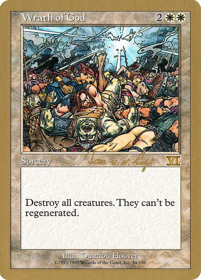 Wrath of God (Tom van de Logt) [World Championship Decks 2000] | Exor Games Dartmouth