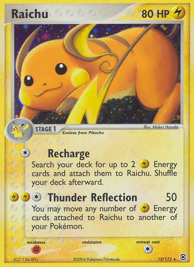 Raichu (12/112) [EX: FireRed & LeafGreen] | Exor Games Dartmouth