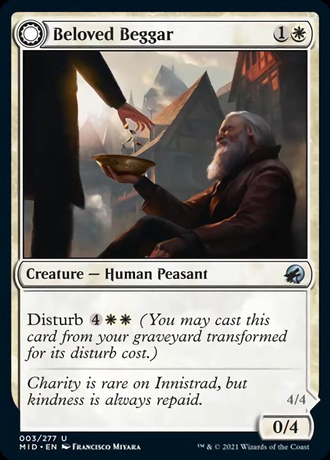 Beloved Beggar // Generous Soul [Innistrad: Midnight Hunt] | Exor Games Dartmouth