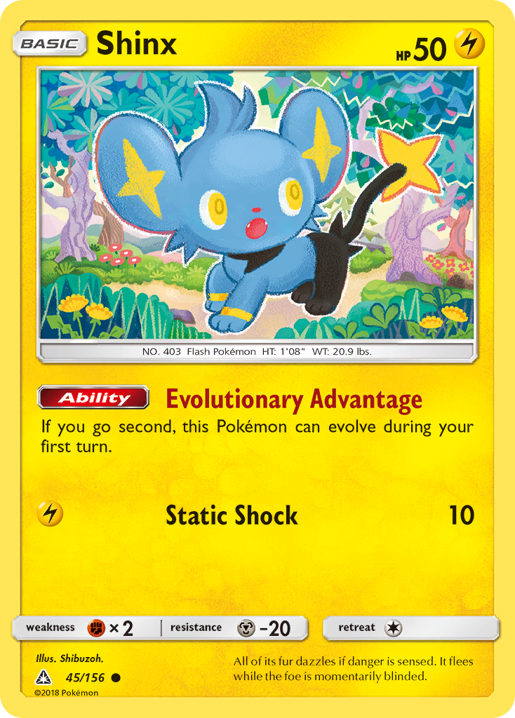 Shinx (45/156) [Sun & Moon: Ultra Prism] | Exor Games Dartmouth