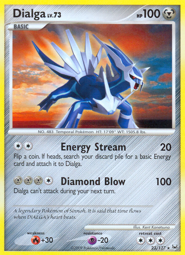 Dialga (23/127) [Platinum: Base Set] | Exor Games Dartmouth