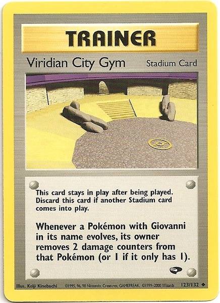 Viridian City Gym (123/132) [Gym Challenge Unlimited] | Exor Games Dartmouth