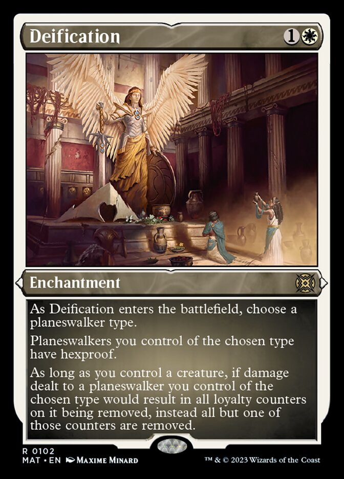 Deification (Foil Etched) [March of the Machine: The Aftermath] | Exor Games Dartmouth