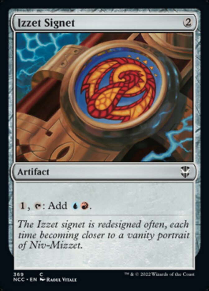 Izzet Signet [Streets of New Capenna Commander] | Exor Games Dartmouth