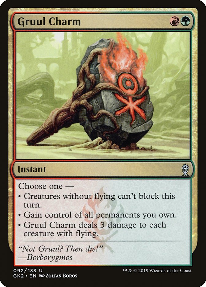 Gruul Charm [Ravnica Allegiance Guild Kit] | Exor Games Dartmouth