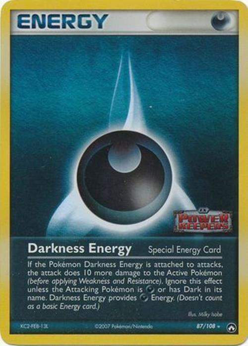 Darkness Energy (87/108) (Stamped) [EX: Power Keepers] | Exor Games Dartmouth