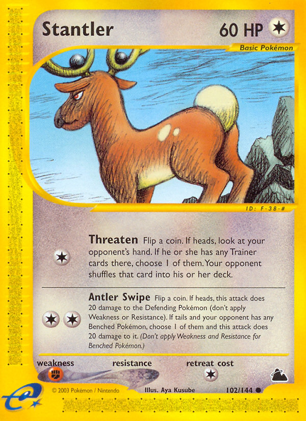 Stantler (102/144) [Skyridge] | Exor Games Dartmouth