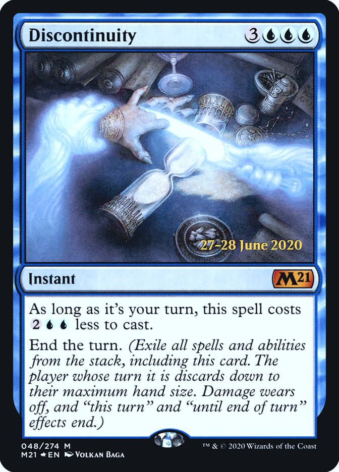 Discontinuity  [Core Set 2021 Prerelease Promos] | Exor Games Dartmouth