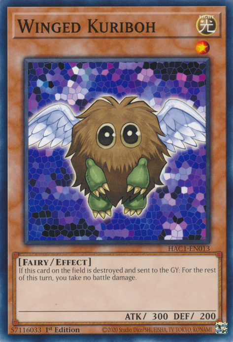 Winged Kuriboh [HAC1-EN013] Common | Exor Games Dartmouth