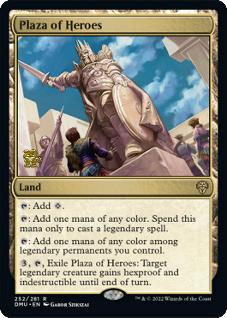 Plaza of Heroes [Dominaria United Prerelease Promos] | Exor Games Dartmouth