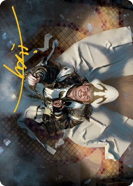 Jerren, Corrupted Bishop Art Card (Gold-Stamped Signature) [Innistrad: Midnight Hunt Art Series] | Exor Games Dartmouth