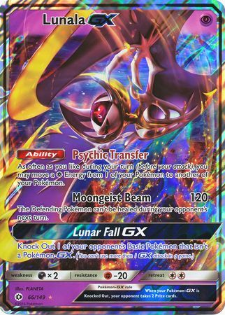 Lunala GX (66/149) (Jumbo Card) [Sun & Moon: Base Set] | Exor Games Dartmouth