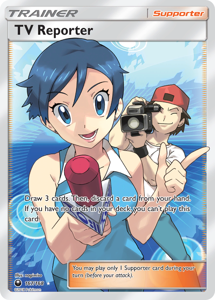 TV Reporter (167/168) [Sun & Moon: Celestial Storm] | Exor Games Dartmouth