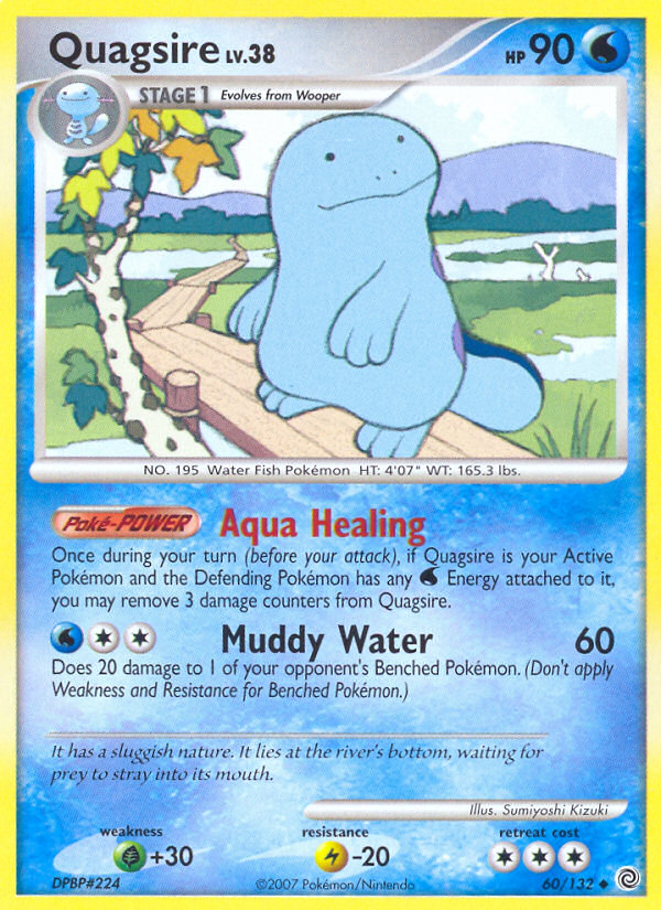 Quagsire (60/132) [Diamond & Pearl: Secret Wonders] | Exor Games Dartmouth