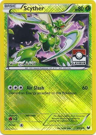 Scyther (4/108) (League Promo 2nd Place) [Black & White: Dark Explorers] | Exor Games Dartmouth