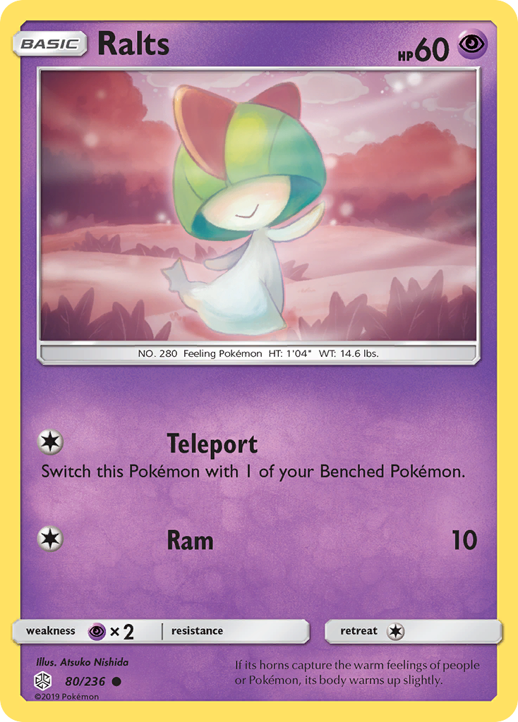 Ralts (80/236) [Sun & Moon: Cosmic Eclipse] | Exor Games Dartmouth