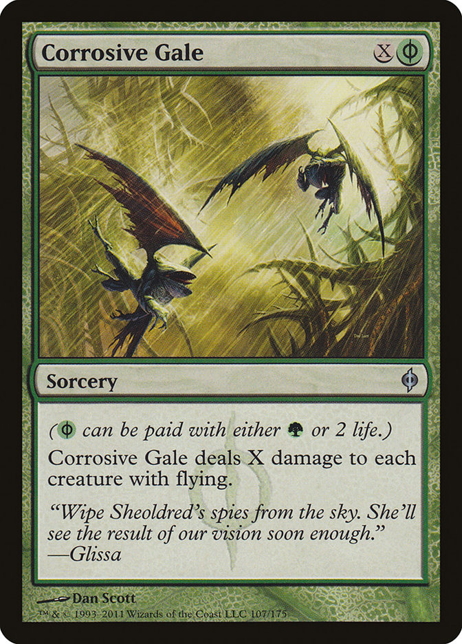 Corrosive Gale [New Phyrexia] | Exor Games Dartmouth