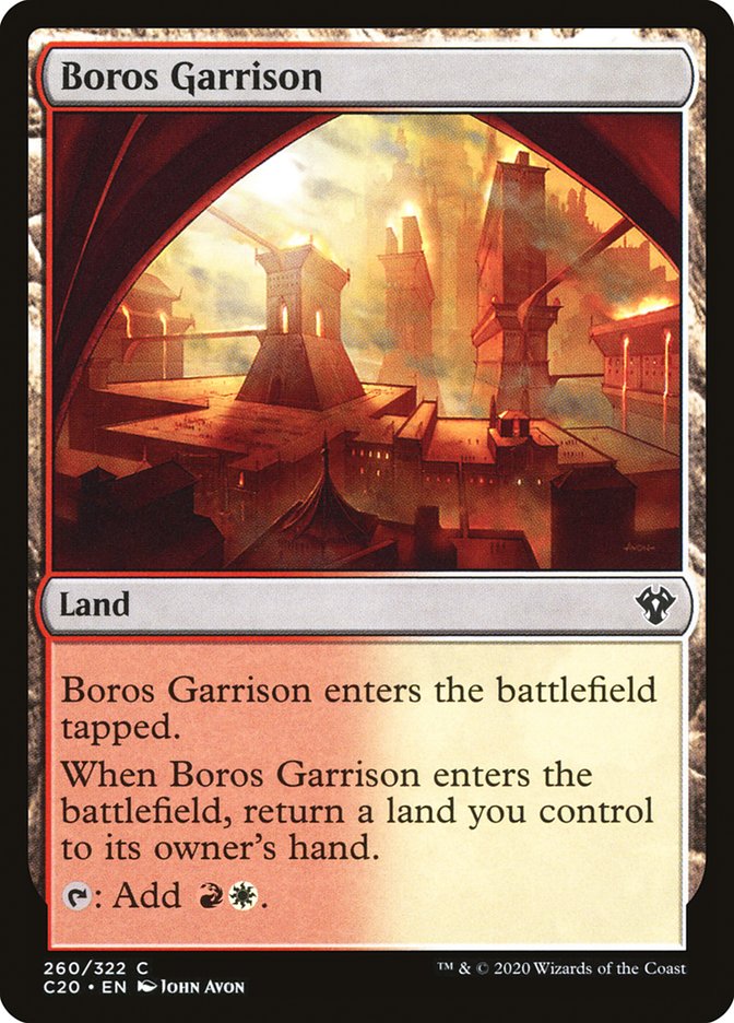Boros Garrison [Commander 2020] | Exor Games Dartmouth