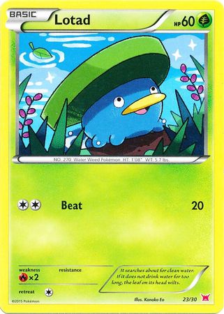 Lotad (23/30) [XY: Trainer Kit 2 - Latias] | Exor Games Dartmouth