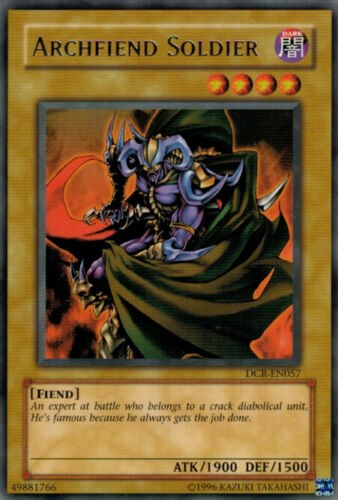 Archfiend Soldier [DCR-EN057] Rare | Exor Games Dartmouth