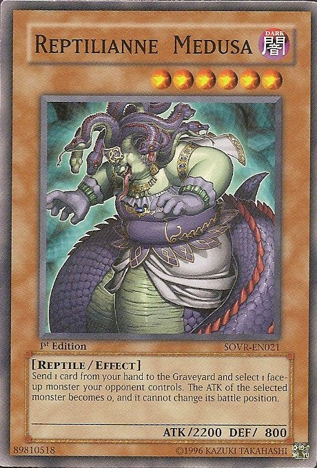 Reptilianne Medusa [SOVR-EN021] Common | Exor Games Dartmouth