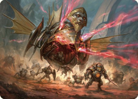 Liberator, Urza's Battlethopter Art Card [The Brothers' War Art Series] | Exor Games Dartmouth