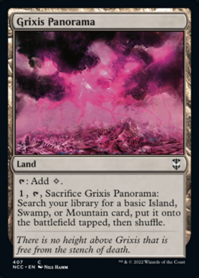 Grixis Panorama [Streets of New Capenna Commander] | Exor Games Dartmouth