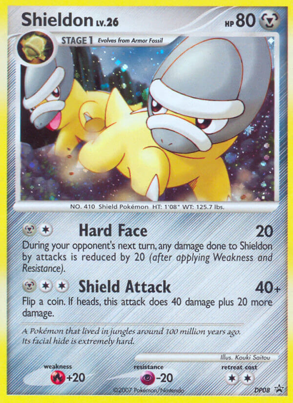 Shieldon (DP08) [Diamond & Pearl: Black Star Promos] | Exor Games Dartmouth