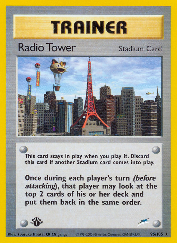 Radio Tower (95/105) [Neo Destiny 1st Edition] | Exor Games Dartmouth
