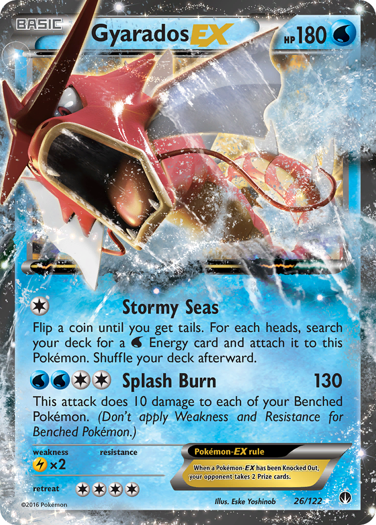 Gyarados EX (26/122) [XY: BREAKpoint] | Exor Games Dartmouth