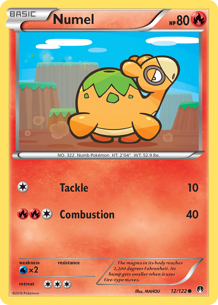 Numel (12/122) [XY: BREAKpoint] | Exor Games Dartmouth