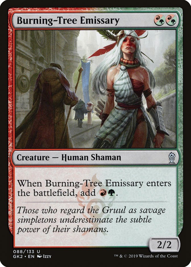 Burning-Tree Emissary [Ravnica Allegiance Guild Kit] | Exor Games Dartmouth