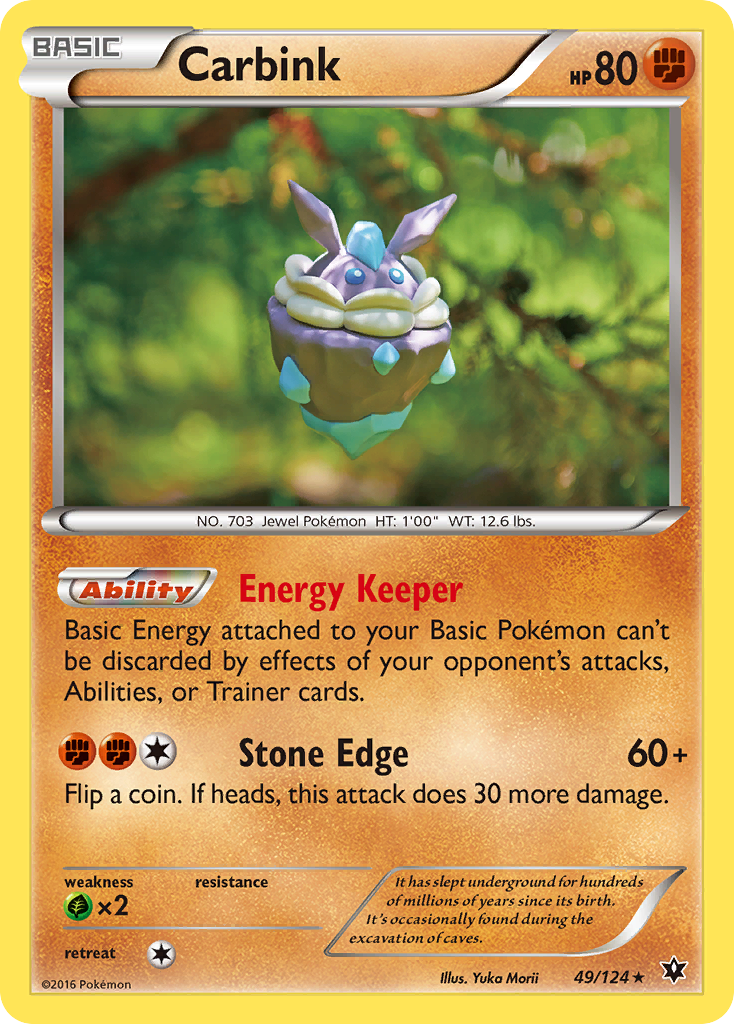 Carbink (49/124) [XY: Fates Collide] | Exor Games Dartmouth