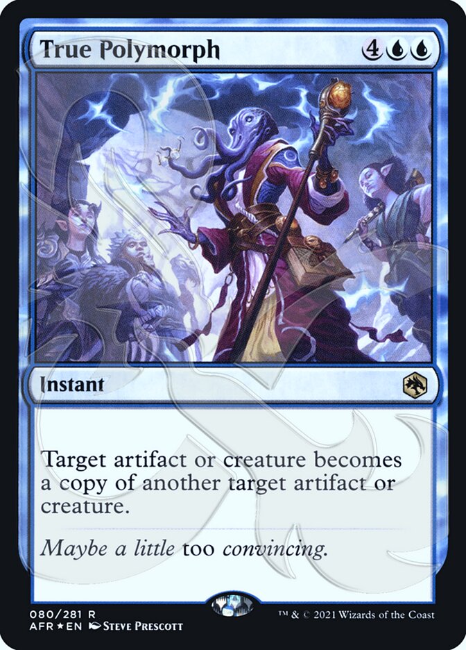 True Polymorph (Ampersand Promo) [Dungeons & Dragons: Adventures in the Forgotten Realms Promos] | Exor Games Dartmouth