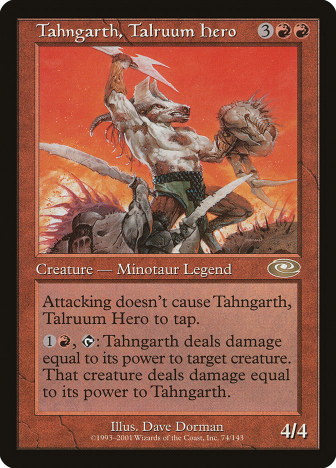 Tahngarth, Talruum Hero (Dave Dorman) [Planeshift] | Exor Games Dartmouth