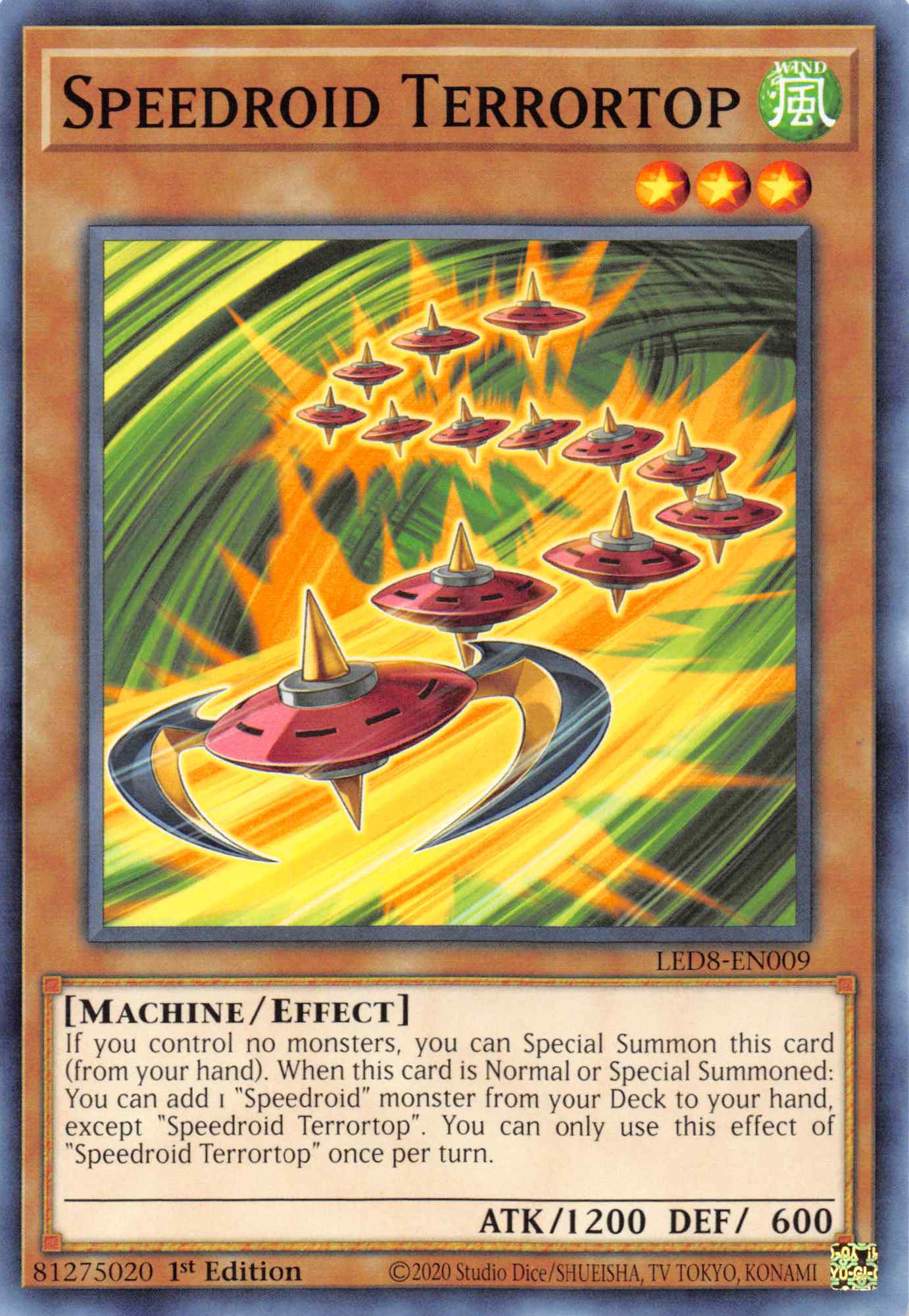 Speedroid Terrortop [LED8-EN009] Common | Exor Games Dartmouth