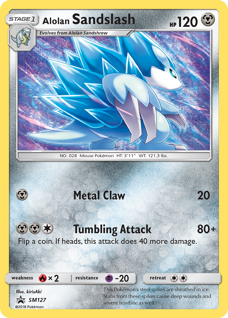 Alolan Sandslash (SM127) [Sun & Moon: Black Star Promos] | Exor Games Dartmouth