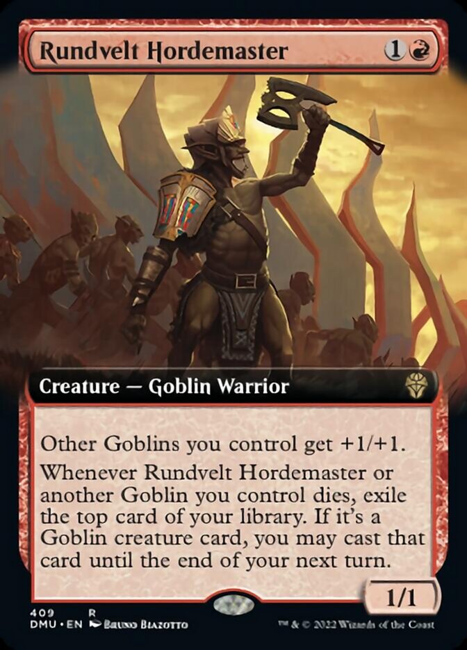 Rundvelt Hordemaster (Extended Art) [Dominaria United] | Exor Games Dartmouth