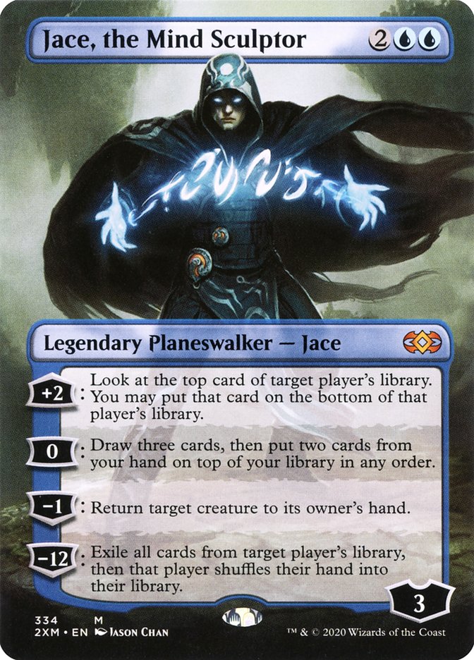 Jace, the Mind Sculptor (Borderless) [Double Masters] | Exor Games Dartmouth