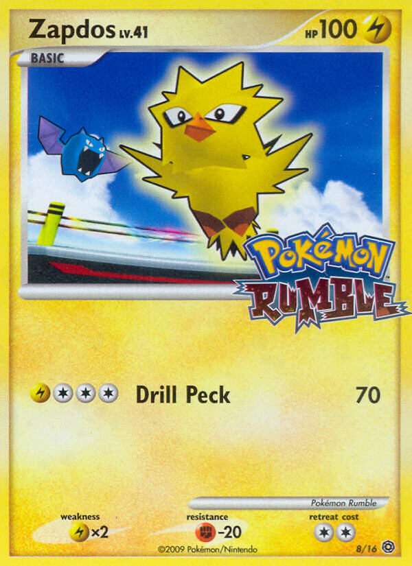 Zapdos (8/16) [Pokémon Rumble] | Exor Games Dartmouth