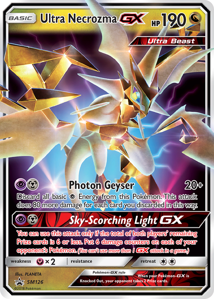 Ultra Necrozma GX (SM126) [Sun & Moon: Black Star Promos] | Exor Games Dartmouth