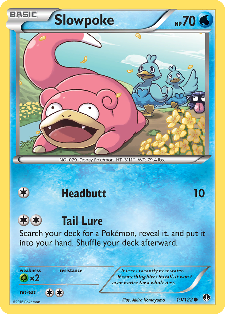 Slowpoke (19/122) [XY: BREAKpoint] | Exor Games Dartmouth