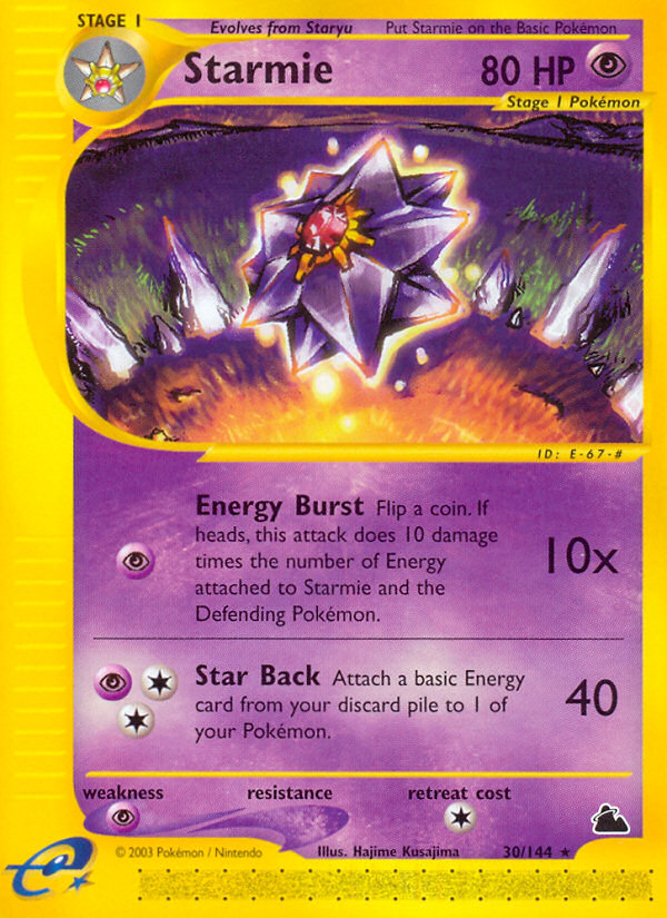 Starmie (30/144) [Skyridge] | Exor Games Dartmouth