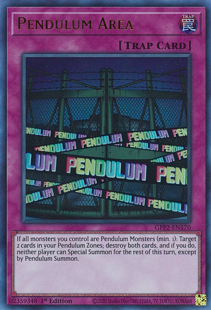 Pendulum Area [GFP2-EN170] Ultra Rare | Exor Games Dartmouth