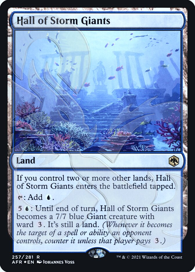 Hall of Storm Giants (Ampersand Promo) [Dungeons & Dragons: Adventures in the Forgotten Realms Promos] | Exor Games Dartmouth