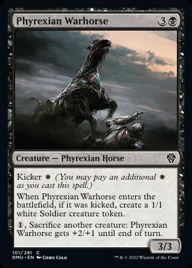 Phyrexian Warhorse [Dominaria United] | Exor Games Dartmouth