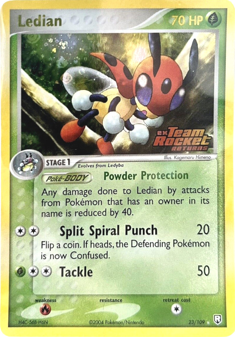 Ledian (23/109) (Stamped) [EX: Team Rocket Returns] | Exor Games Dartmouth