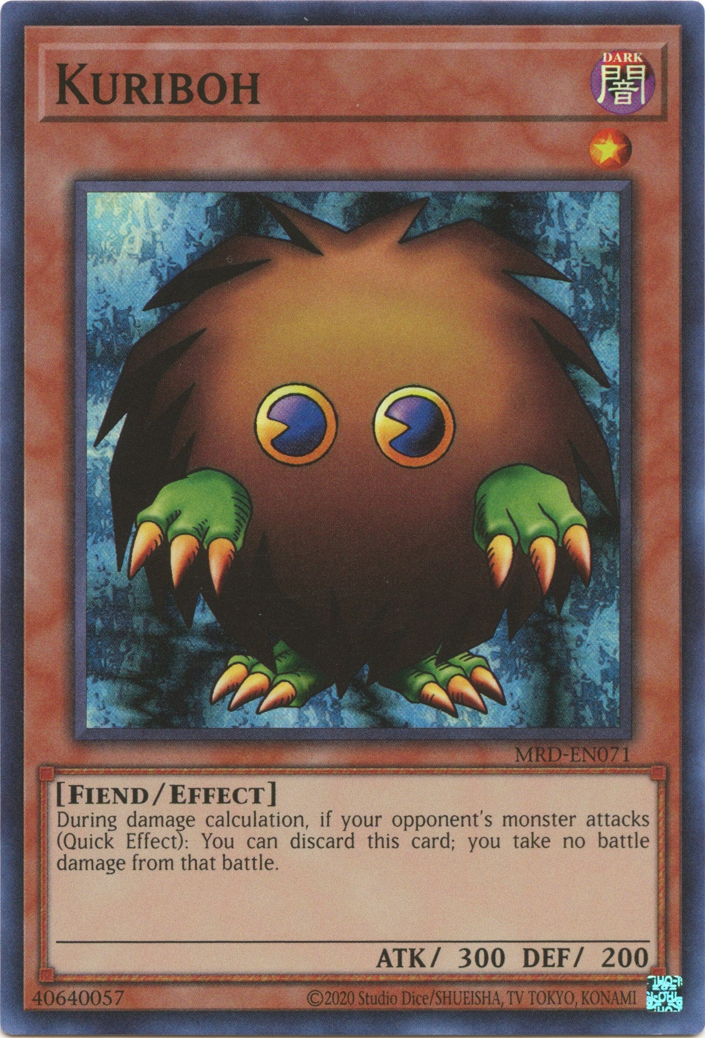 Kuriboh (25th Anniversary) [MRD-EN071] Super Rare | Exor Games Dartmouth