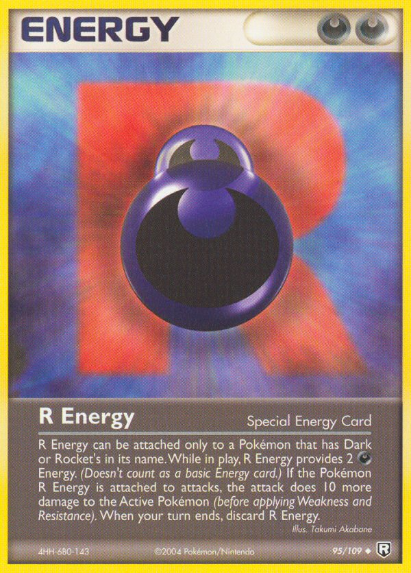 R Energy (95/109) [EX: Team Rocket Returns] | Exor Games Dartmouth