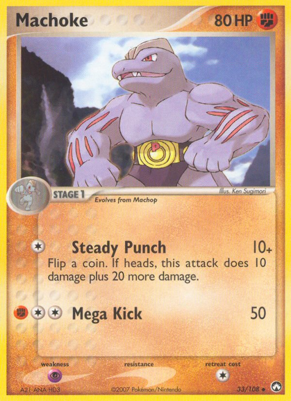 Machoke (33/108) [EX: Power Keepers] | Exor Games Dartmouth